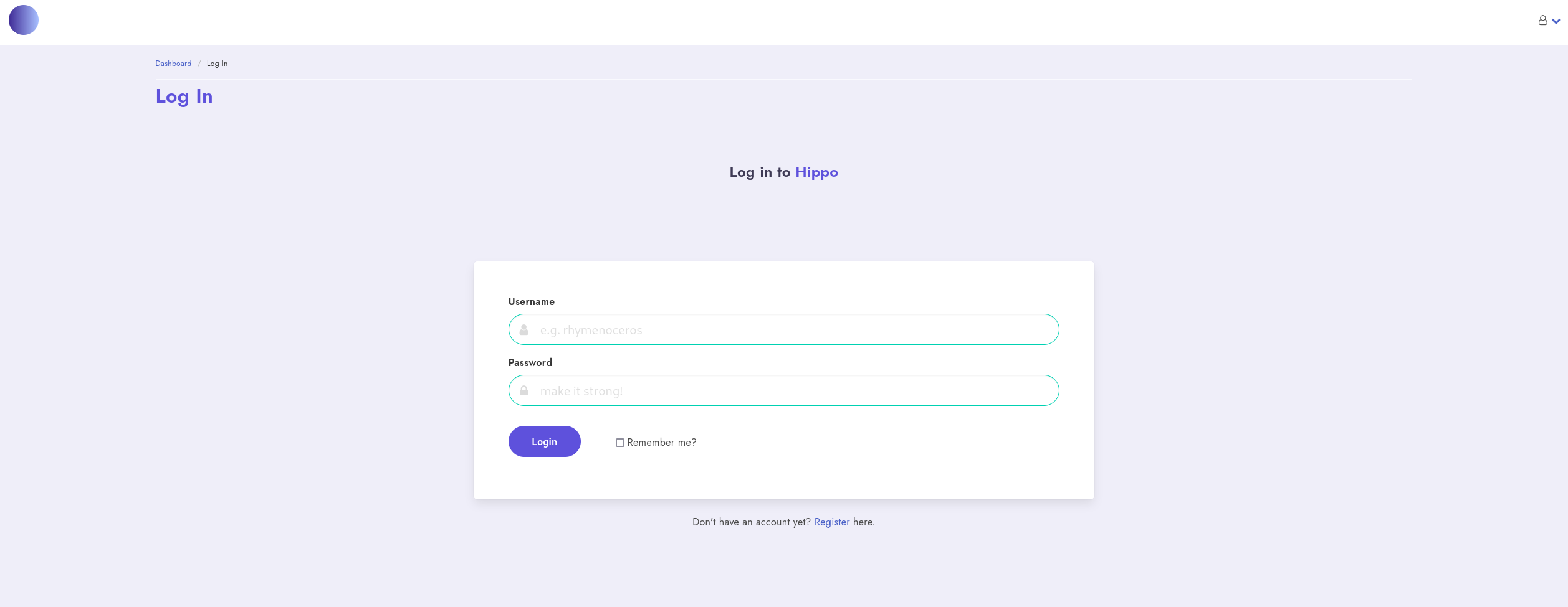 Hippo Web UI